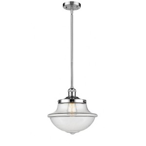 Oxford - 1 Light Stem Hung Mini Pendant In Traditional Style-11.5 Inches Tall and 11.75 Inches Wide - 1 of 1