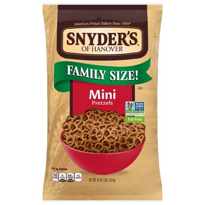 Snyder's Of Hanover The Pounder Pretzels - Mini - 16oz
