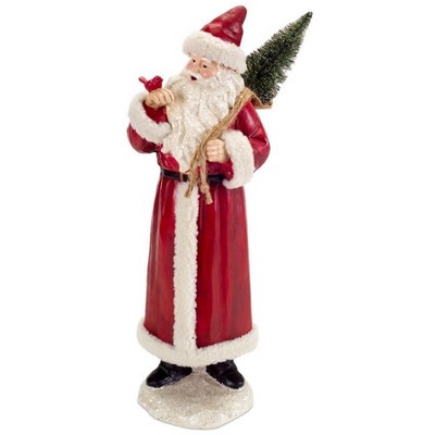 Melrose 18.5" Red and White Santa Claus Christmas Tabletop Figurine