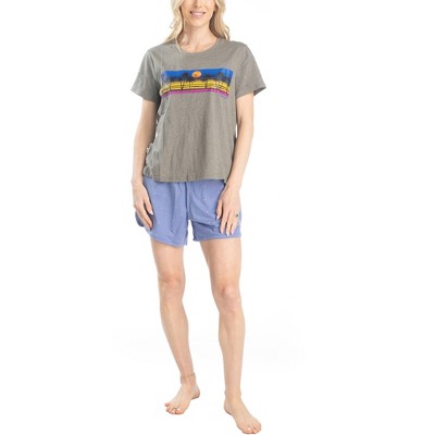 Ocean Pacific Womens Day Breakers Tshirt/Short Set