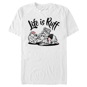 Men's One Hundred and One Dalmatians Life is Ruff T-Shirt - 1 of 4
