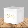 OnDisplay 10" Luxe Acrylic Clear Wedding Card Box w/Lid - Lucite Gift/Money Box - 4 of 4