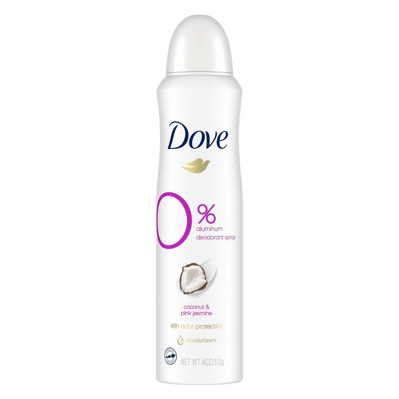 Dove Beauty 0% Aluminum Coconut &#38; Pink Jasmine 48-Hour Women&#39;s Deodorant Spray - 4oz, 3 of 9