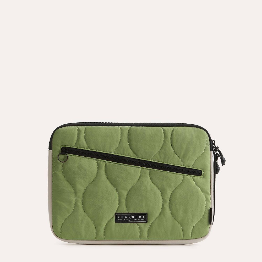 Bagsmart Paz Laptop Sleeve Bag - Moss Green