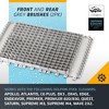 Dolphin Genuine  Part — Front and Rear Grey Brushes (2PK) — Part Number 6101641-R2 Replacement - 4 of 4