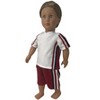 Doll Clothes Superstore Sport Short Set For Active 18 Girl and Boy Dolls - 2 of 4