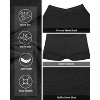 FIONECA Women High Waisted Swim Skirt ¡ª V Cut Layer Ruffle Crossover Skorts Swimsuit Bathing Suit Bottoms with Shorts - 4 of 4