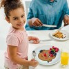 Fred Ms. Food Face Dinner Plate for Kids, 8.25” Ceramic Dinnerware Plate Lets Children Create Edible Hairstyles & Accessories, Children’s Tableware - 4 of 4