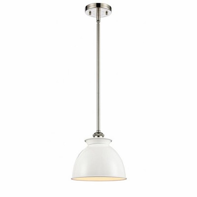 Adirondack - 1 Light Mini Pendant In Industrial Style-10 Inches Tall and 8.13 Inches Wide