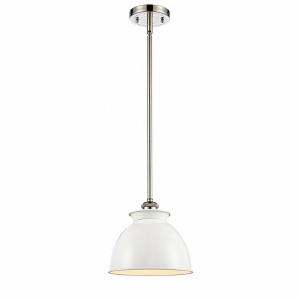Adirondack - 1 Light Mini Pendant In Industrial Style-10 Inches Tall and 8.13 Inches Wide - 1 of 1