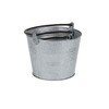 Cheung's Georgina Set of 3 Ridged Tapered Metal Buckets - 4 of 4