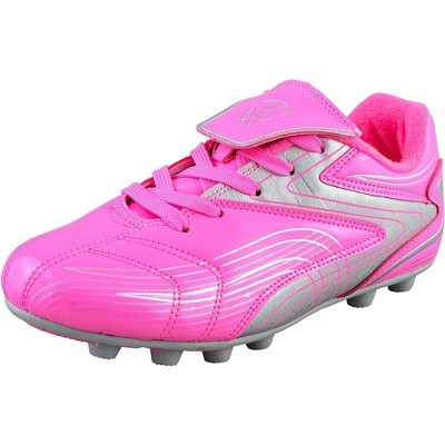 Vizari Striker Firm Ground Outdoor Soccer Shoes -pink/silver - 1 : Target