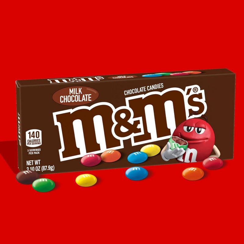 M&#38;M&#39;s Milk Chocolate Candy - 3.1oz, 3 of 10