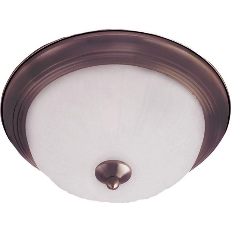Maxim Lighting Essentials - 583x 3 - Light Flush Mount in  Oil Rubbed Bronze, 1 of 2