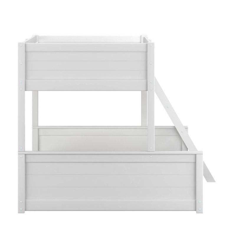 Twin Over Full Capri Wood Kids&#39; Bunk Bed White - Hillsdale Furniture, 6 of 16