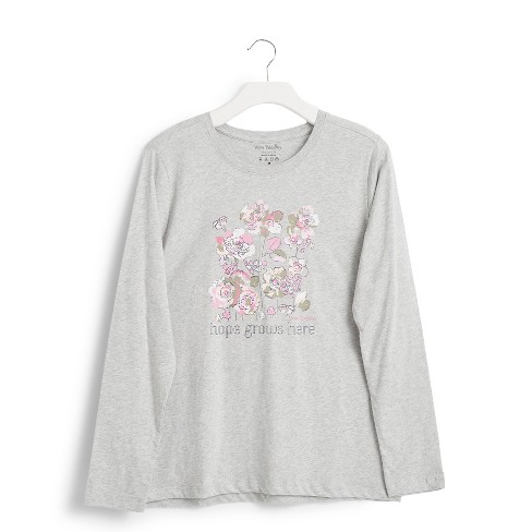 Vera Bradley Women's Outlet Cotton Long-Sleeved Graphic T-Shirt - image 1 of 1