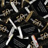 50th Birthday Candy Milestone Elegant Birthday Bash Hershey's Miniatures and Gold Milk Chocolate Ball Mix - 2 of 4