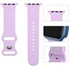 Worryfree Gadgets Silicone Sports Band for Apple Watch 42/44/45mm iWatch Band Series 8 7 6 5 4 3 2 1 & SE - 3 of 4