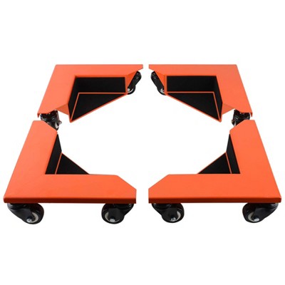 YIGII  Desk Cabinet Corner Mover Dolly Furniture Dollies Roller with 1380 LB Load Capacity for Furniture Moving Cart (Set of 4)