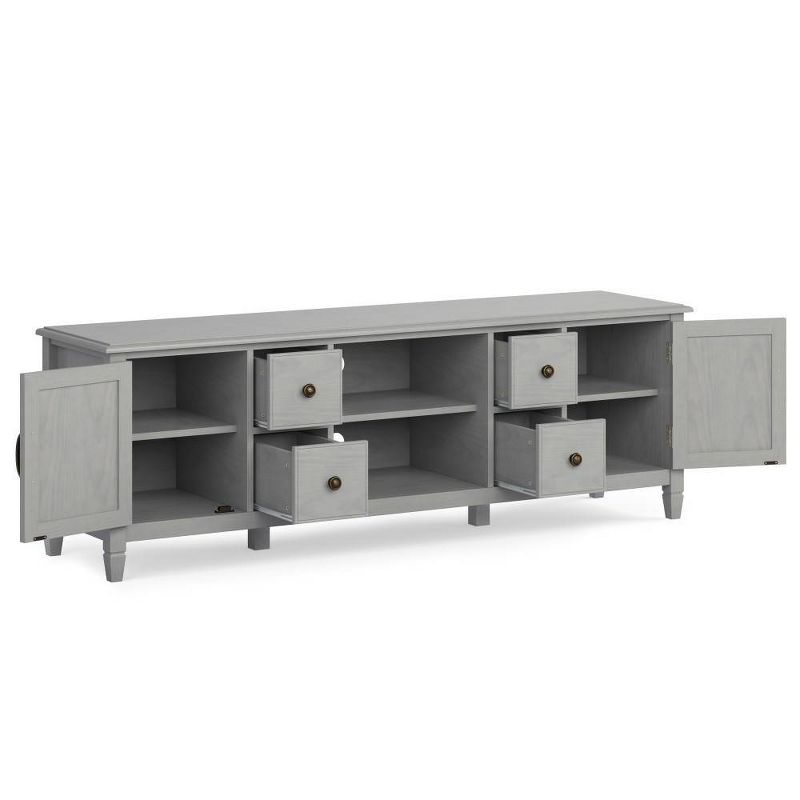 WyndenHall 72" Hampshire Wide TV Stand for TVs up to 80", 1 of 10