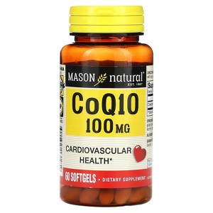Mason Natural - Special - Q-10 CO-Enzyme 100MG SOFTGELS 60 per Bottle (Single Bottle) - 1 of 4