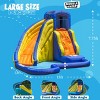 Kids Bounce House Water Slide With Climbing Wall - Wet and Dry Inflatable Bounce House for kids, Includes Electric Air Blower, Ages 3-8 - BUBBLE JUMP - 3 of 4