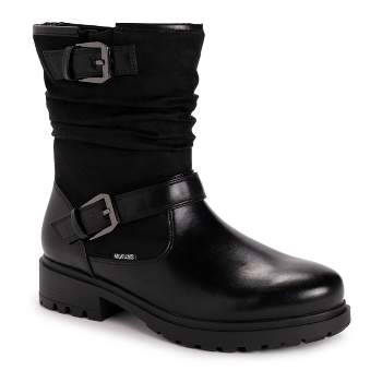 Journee Collection Wide Width Wide Calf Women's Late Boot Black 6 W ...