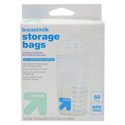 Milk Storage Bags - 50ct - Up\u0026Up™ : Target