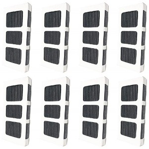 Nispira Air Filter Pleated For Refrigerator for Paultra2 Ultra 2 Pure Air 2 Frigidaire and Electrolux Refrigerators Part 5303918847, 8 Filters - 1 of 1