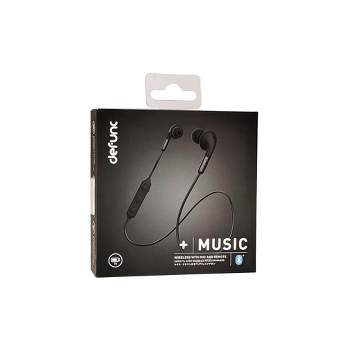 DeFunc Bluetooth Earbuds InEar PLUS Music - Black