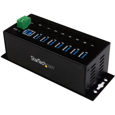 StarTech 7-Port Industrial USB 3.0 Hub for Harsh Environments - Model ST7300USBME