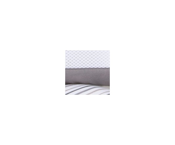 BreathableBaby 3pc Bedding Set Watercolor Animals - Gray