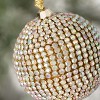 2"H Sullivans Jeweled Mini Ball Christmas Ornament, Multicolor, Christmas Tree Decor - 2 of 4