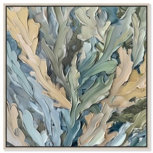 Art Remedy Calming Seaweed Beach Framed - 1 of 4