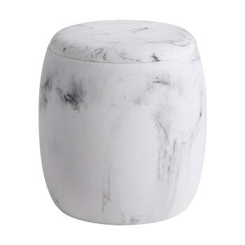 Legends Cotton Ball Jar Gray/Black - Allure Home Creations