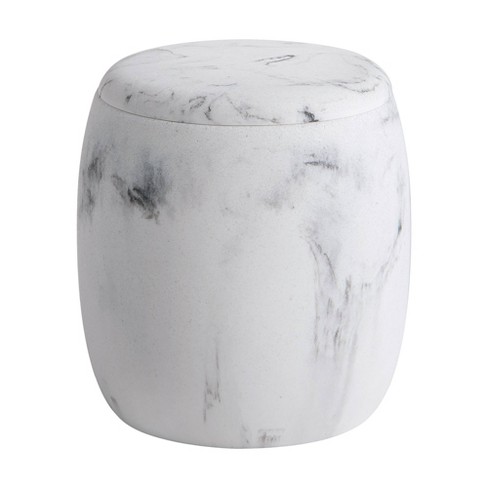 Legends Cotton Ball Jar Gray/black - Allure Home Creations : Target