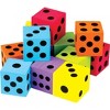 Teacher Created Resources Foam Colorful Large Dice, 12 Per Pack, 2 Packs :  Target