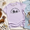 Simply Sage Market Women's Embroidered London England Short Sleeve Garment Dyed Tee - 3 of 3