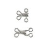 Dritz 96ct Hooks & Eyes Nickel : Target