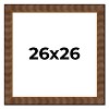 PosterPalooza | Square Museum Black Picture Frame - UV Acrylic, Foam Board Backing, Hanging Hardware - 2 of 4