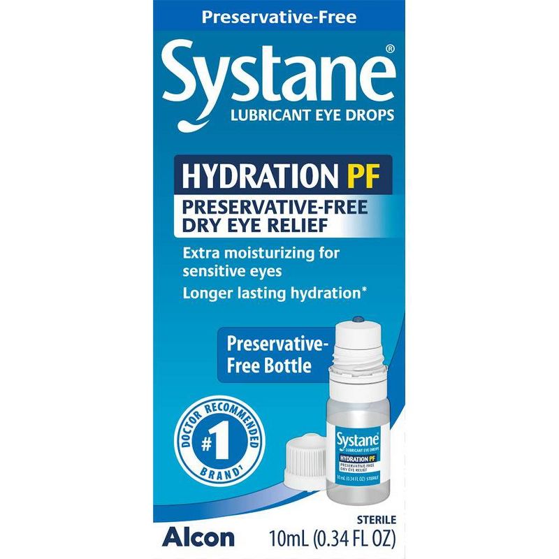 Systane Hydration Multi-Dose Preservative Free Drops - 0.34 fl oz, 2 of 6