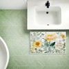 Stupell Industries Yellow Flower Garden Printed Plush Bath Mat And Bath Rug, Design By Kim Allen, 18"X30" - 3 of 4