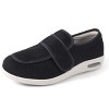 Women's Easy On/Off Velcro Walking Shoes Extra Wide Widths Diabetic Shoes - 2 of 4
