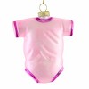 Cody Foster 3.75 In Best Gift Ever Pink Christmas Baby Ornament , Pink Baby Onesie (1PC) - 3 of 4