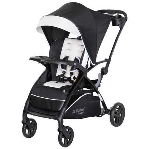 Extendable sun clearance shade for stroller