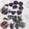 JDICTION 2 Pack Dragon Keychain Resin Mold – 9 Cavities Each, Multiple Styles, Pendant & Wave Spiral Silicone Molds for Home Decor, Candle Making - 2 of 4