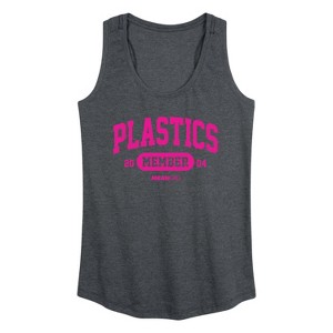 Women's - Mean Girls - Plastics Member Graphic Racerback Tank - 1 of 4