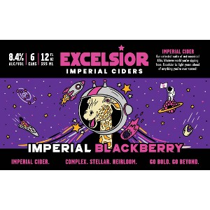 Schilling Excelsior Imperial Blackberry - 6pk/12 fl oz Can - 1 of 4