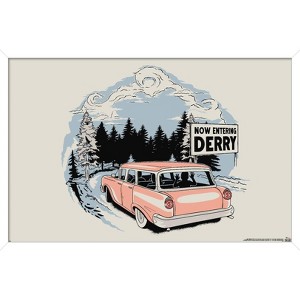 Trends International IT: Welcome to Derry (2025) - Welcome Framed Wall Poster Prints - 1 of 4