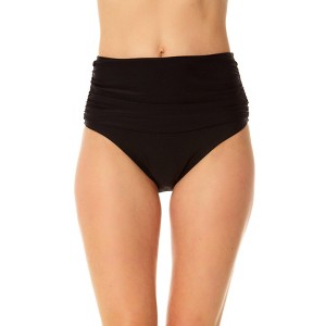 CopperControl by Coppersuit - Women's Tummy Control Ruched Swim Bottom - 1 of 4